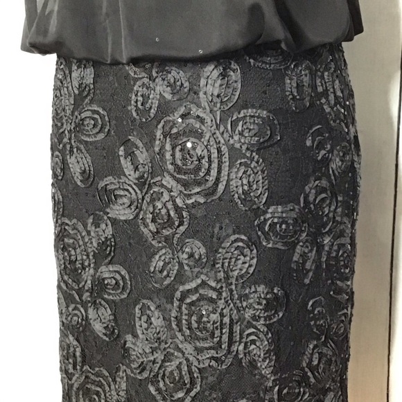 Jackie Jon One Shoulder Cocktail dress 4 - Picture 3 of 9